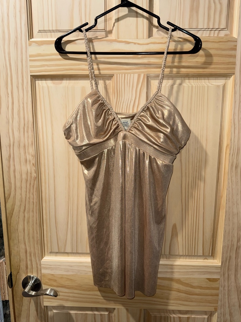 Shimmery Gold Top